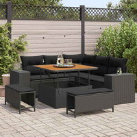 Tuin Sofa Set 8 Pcs Poly Rattan
