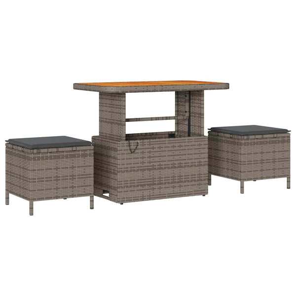 Tuin Sofa Set 9 Pcs Poly Rattan