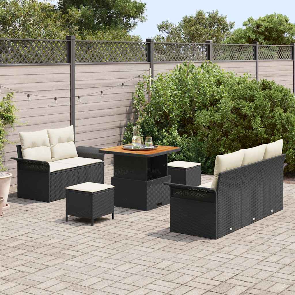 Tuin Sofa Set 8 Pcs Poly Rattan