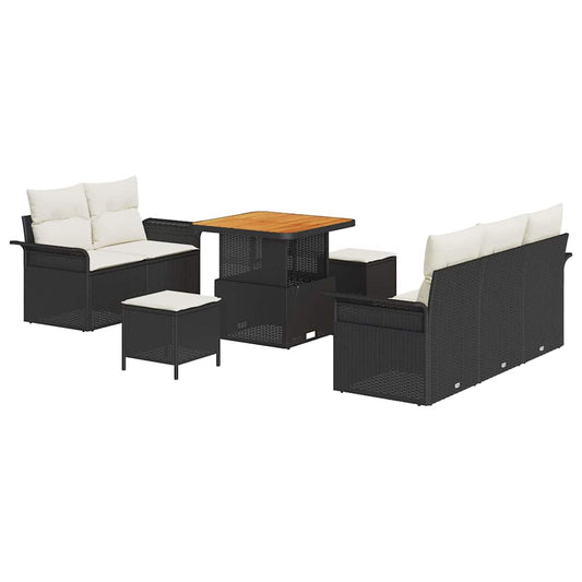 Tuin Sofa Set 8 Pcs Poly Rattan