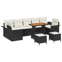 Tuin Sofa Set 10 Pcs Poly Rattan