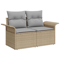 Tuin Sofa Set 9 Pcs Poly Rattan