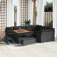 Tuin Sofa Set 12 Pcs Poly Rattan