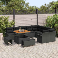 Tuin Sofa Set 12 Pcs Poly Rattan