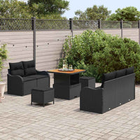 Tuin Sofa Set 8 Pcs Poly Rattan