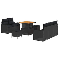 Tuin Sofa Set 8 Pcs Poly Rattan