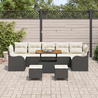 Tuin Sofa Set 10 Pcs Poly Rattan
