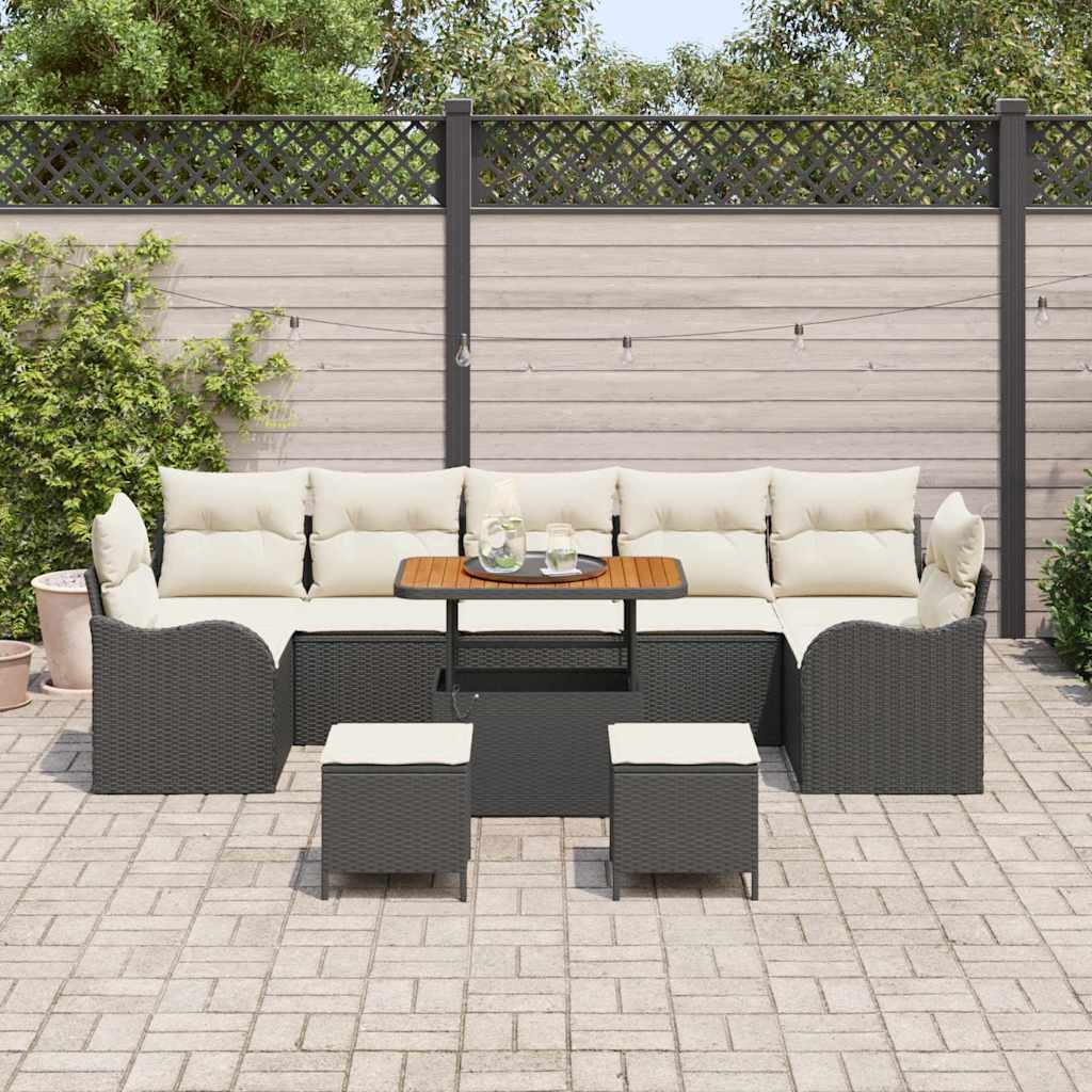 Tuin Sofa Set 10 Pcs Poly Rattan