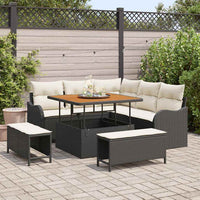 Tuin Sofa Set 8 Pcs Poly Rattan