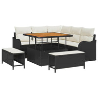 Tuin Sofa Set 8 Pcs Poly Rattan