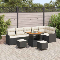 Tuin Sofa Set 9 Pcs Poly Rattan
