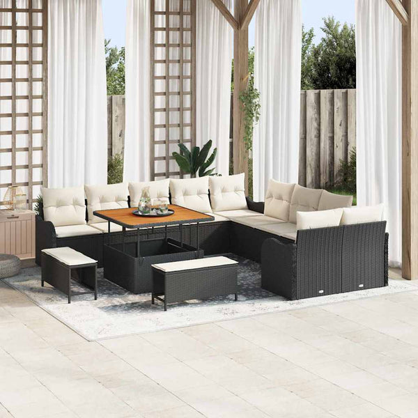 Tuin Sofa Set 13 Pcs Poly Rattan