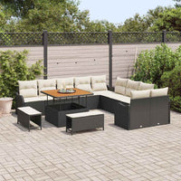 Tuin Sofa Set 13 Pcs Poly Rattan