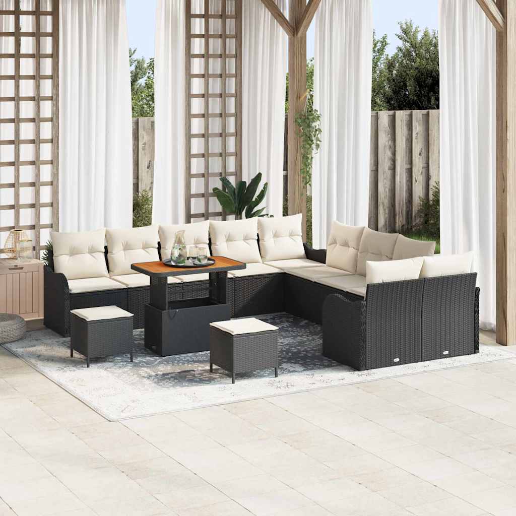 Tuin Sofa Set 13 Pcs Poly Rattan