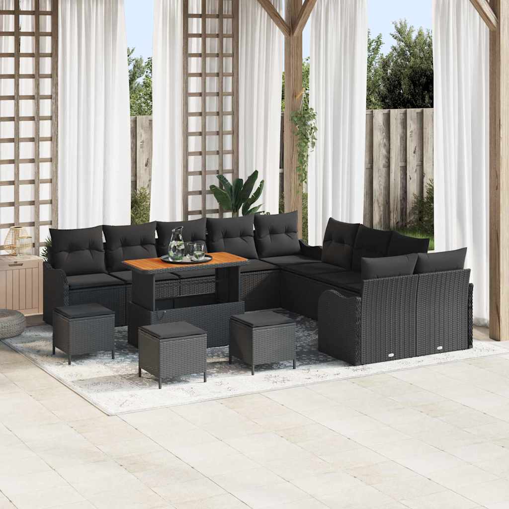Tuin Sofa Set 13 Pcs Poly Rattan