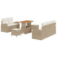 Tuin Sofa Set 8 Pcs Poly Rattan