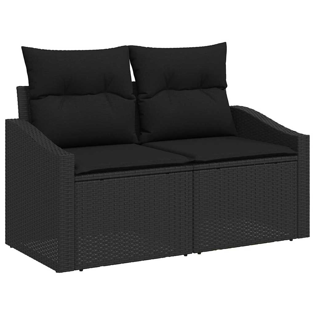 Tuin Sofa Set Met Kussen 9 Pcs Poly Riet