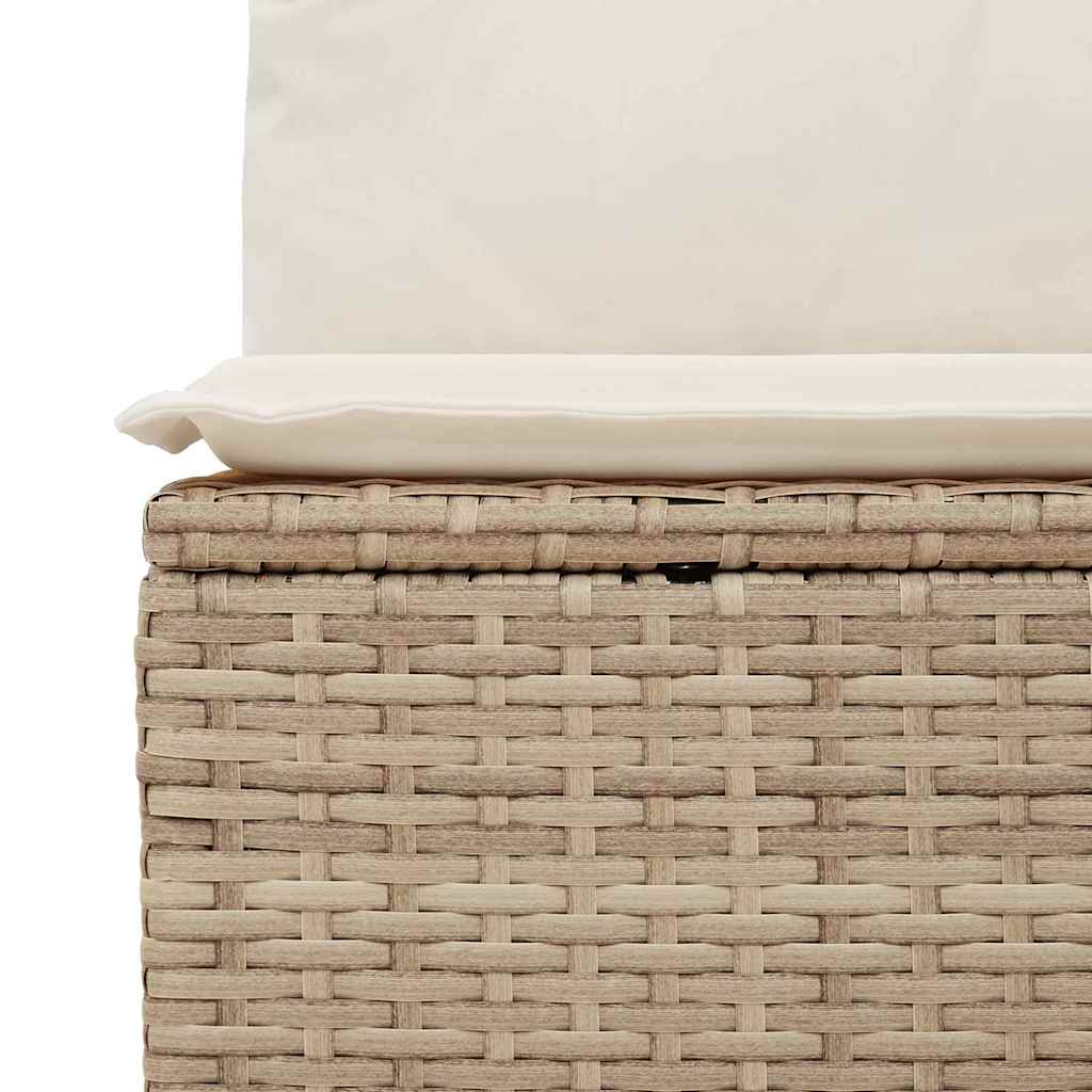Tuin Sofa Set Met Kussen 11 Pcs Poly Riet