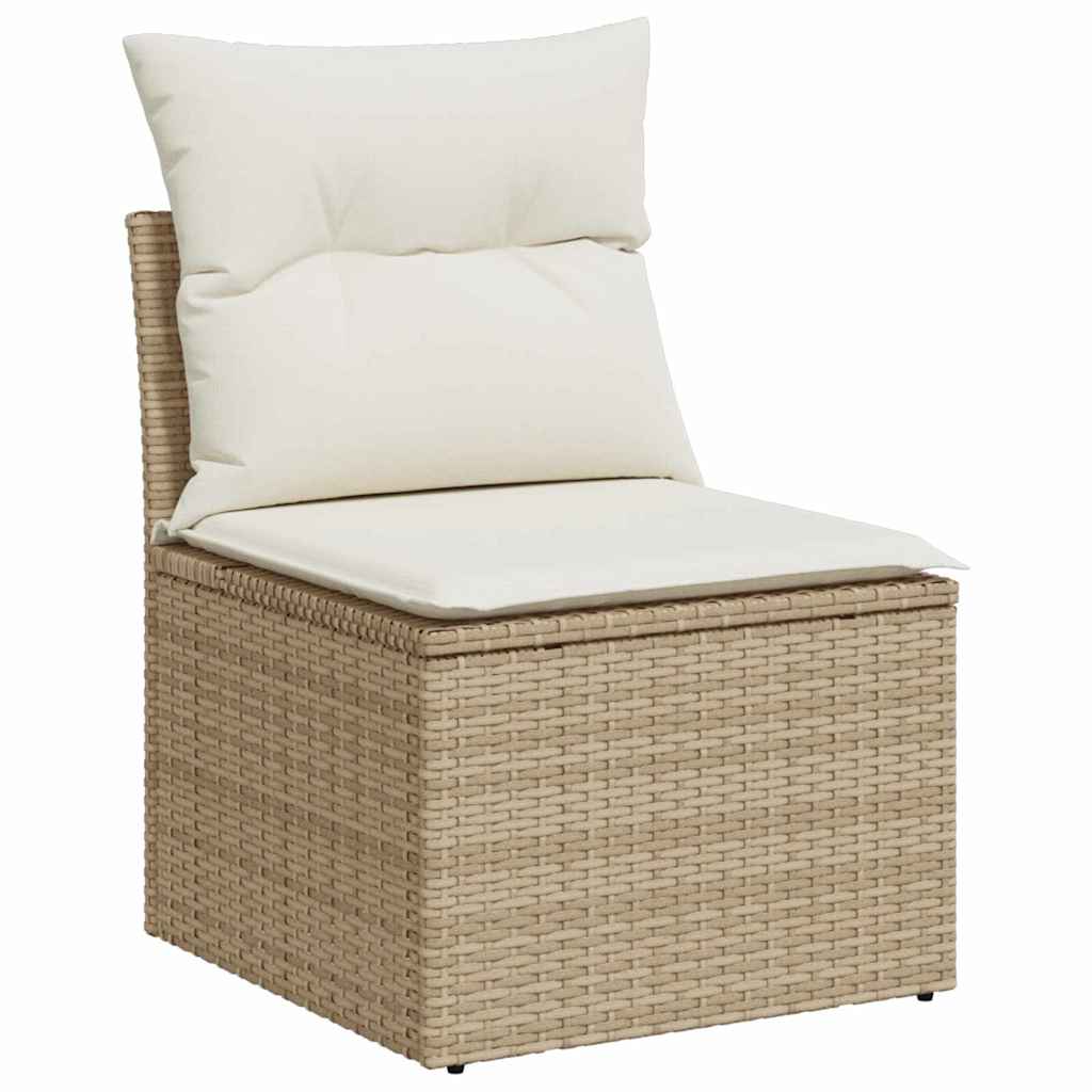 Tuin Sofa Set Met Kussen 11 Pcs Poly Riet