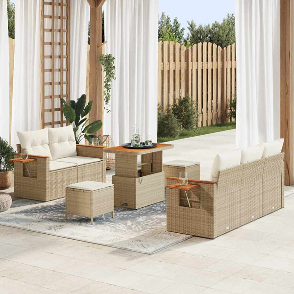 Tuin Sofa Set Met Kussen 8 Pcs 80 X 80 X 71 Cm
