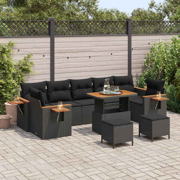 Tuin Sofa Set Met Kussen 10 Pcs 90 X 55 X 71 Cm