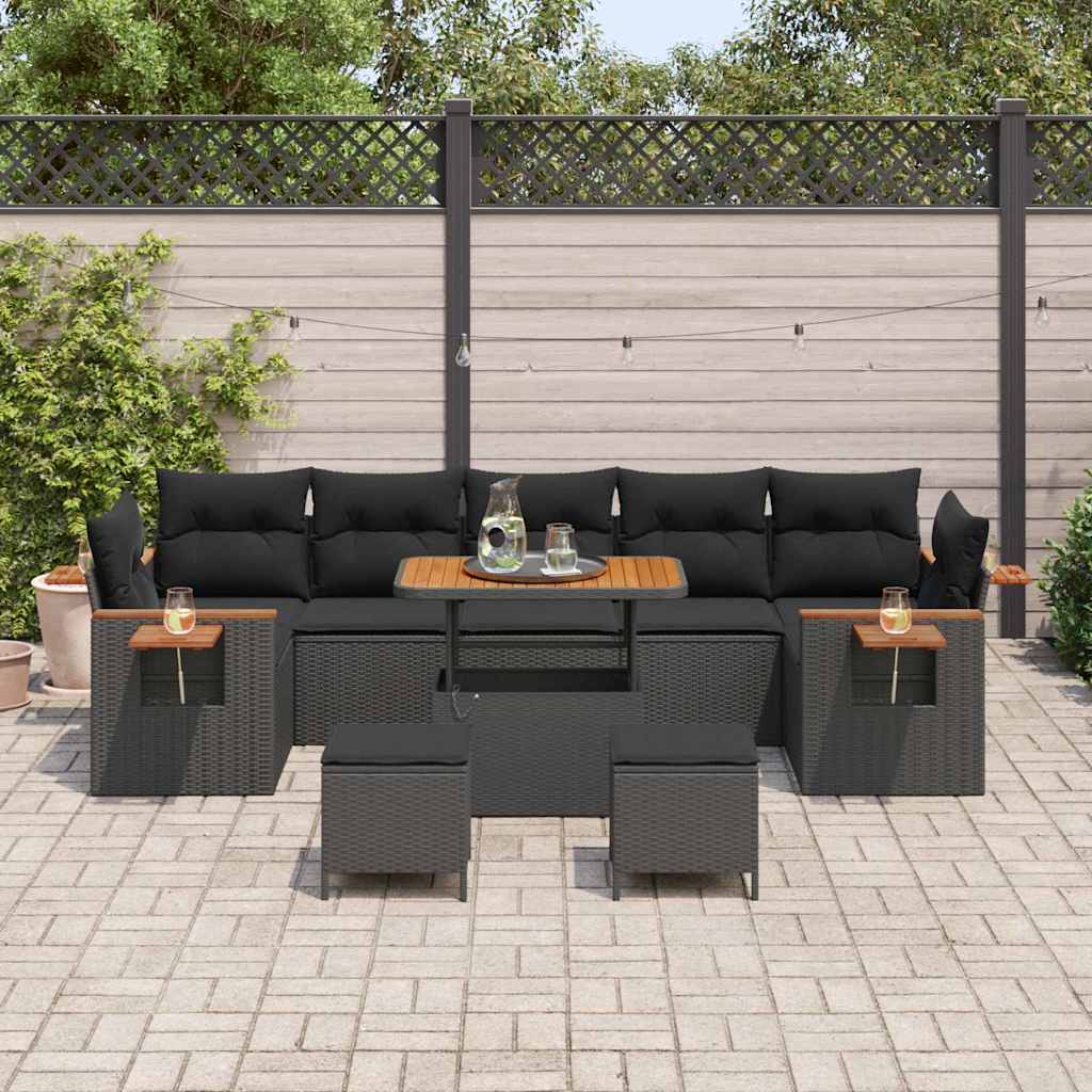 Tuin Sofa Set Met Kussen 10 Pcs 90 X 55 X 71 Cm