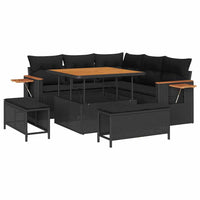 Tuin Sofa Set Met Kussen 8 Pcs 100 X 100 X 71 Cm