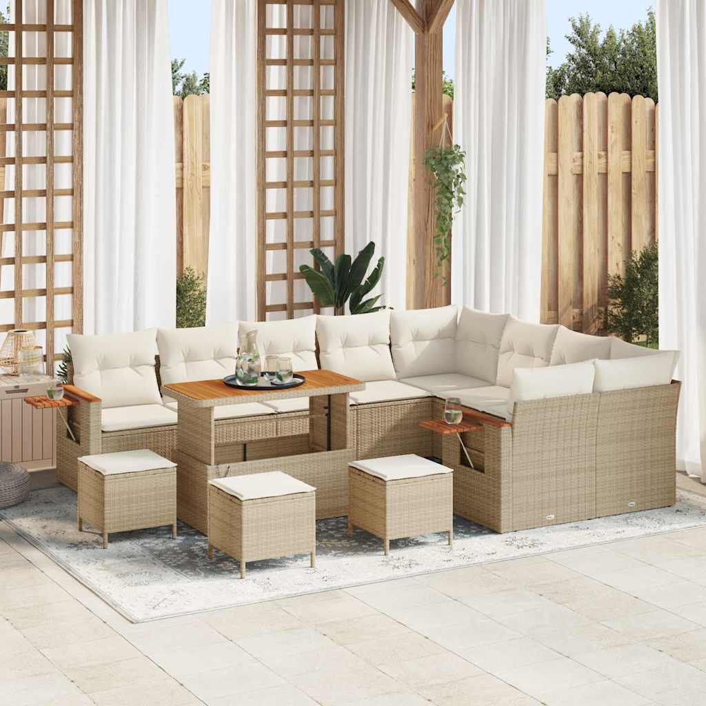 Tuin Sofa Set Met Kussen 12 Pcs 100 X 100 X 71 Cm