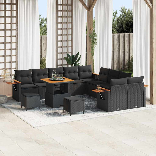 Tuin Sofa Set Met Kussen 13 Pcs 100 X 100 X 71 Cm