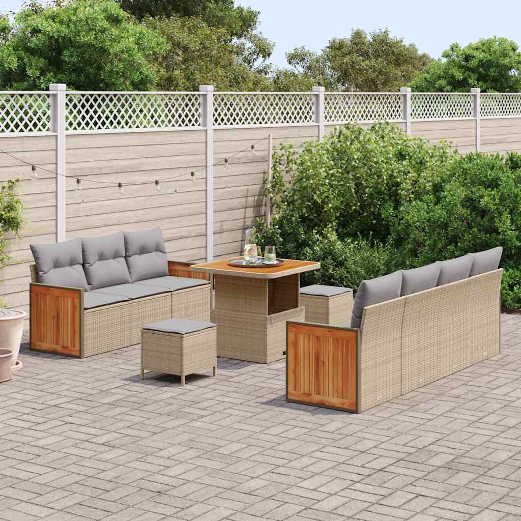 Tuin Sofa Set 10 Pcs 80 X 80 X 71 Cm