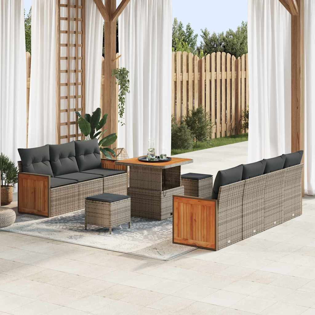 Tuin Sofa Set 10 Pcs 80 X 80 X 71 Cm