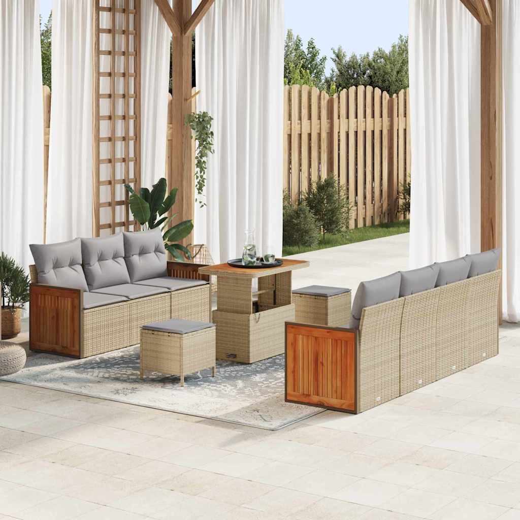 Tuin Sofa Set 10 Pcs 80 X 80 X 71 Cm