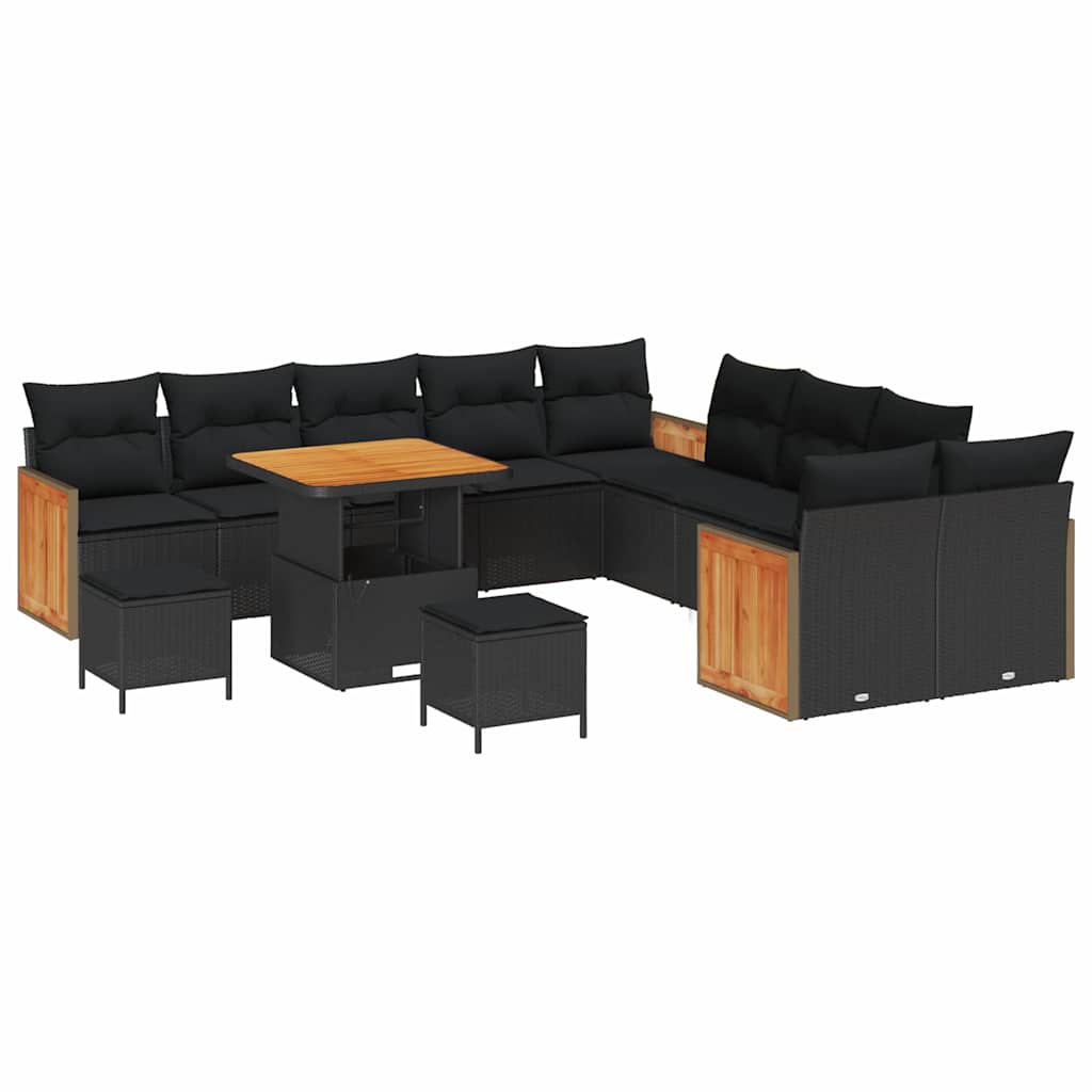 Tuin Sofa Set 13 Pcs En Crème 100 X 100 X 71 Cm