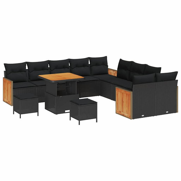 Tuin Sofa Set 13 Pcs En Crème 100 X 100 X 71 Cm