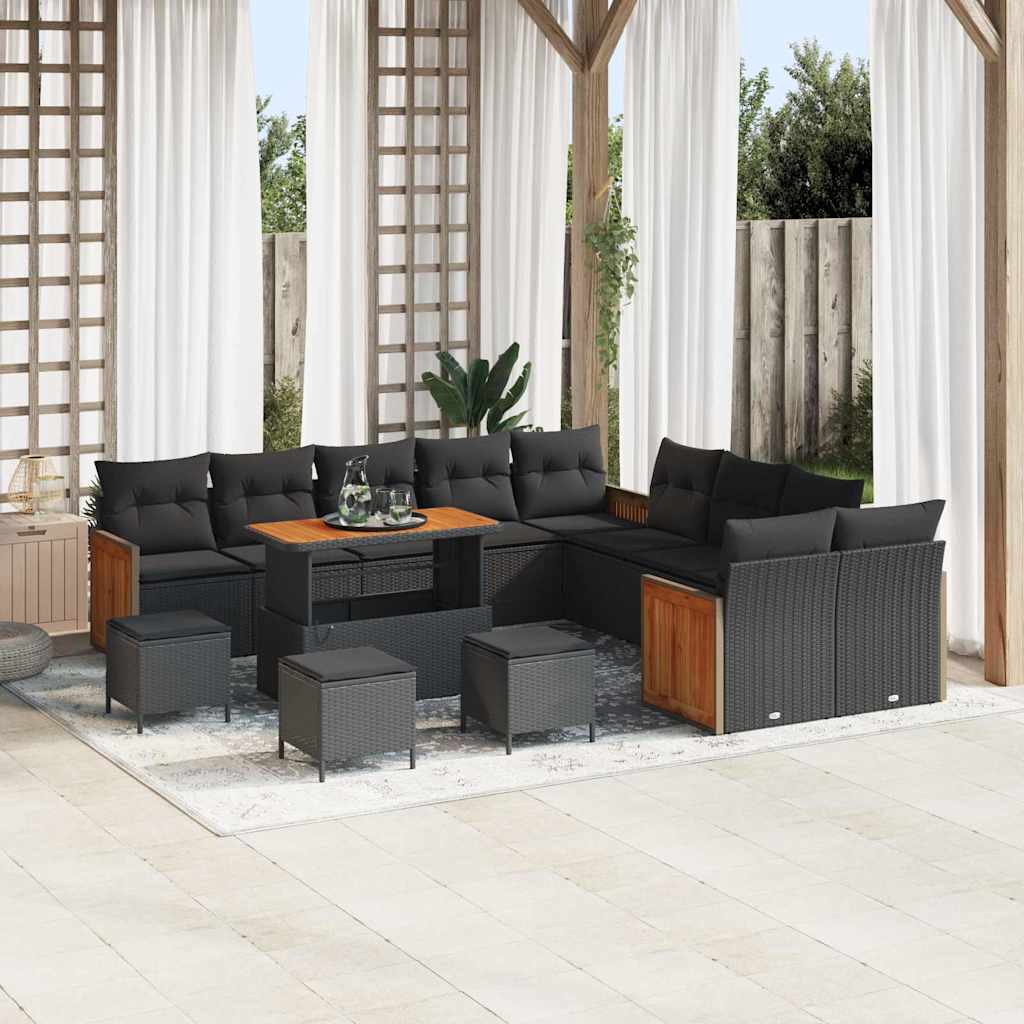 Tuin Sofa Set 13 Pcs En Crème 100 X 100 X 71 Cm