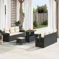 Tuin Sofa Set Met Kussen Met Opslag 9 Pcs 80 X 80 X 71 Cm