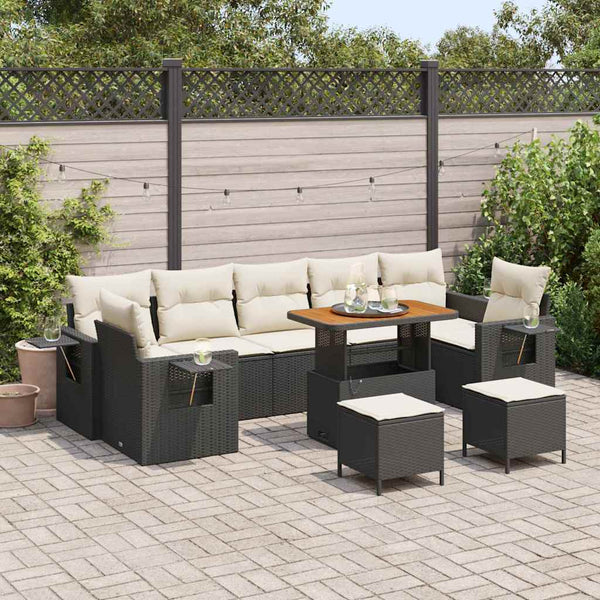 Tuin Sofa Set Met Kussen 10 Pcs 90 X 55 X 71 Cm
