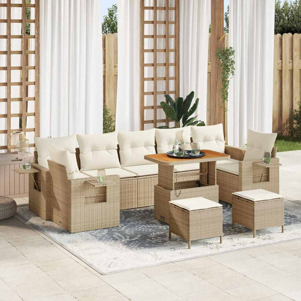 Tuin Sofa Set Met Kussen 10 Pcs 90 X 55 X 71 Cm