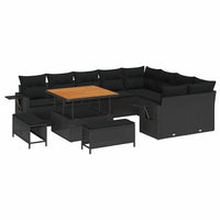 Tuin Sofa Set Met Kussen 12 Pcs 100 X 100 X 71 Cm