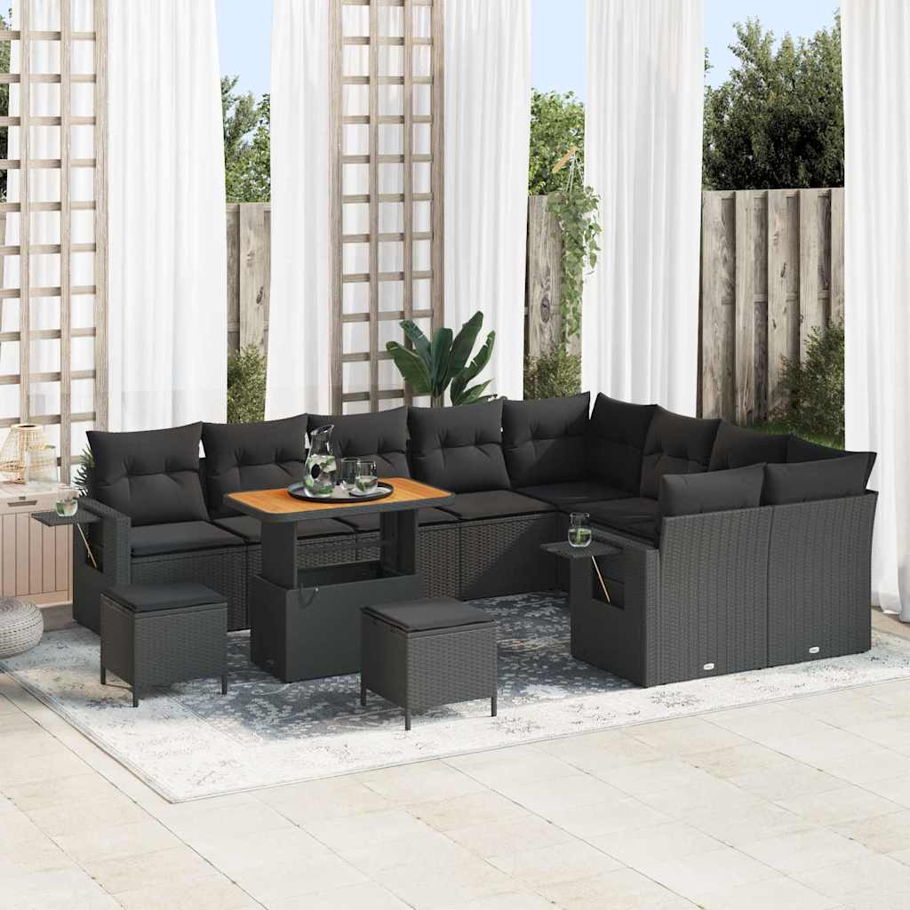 Tuin Sofa Set Met Kussen 12 Pcs 100 X 100 X 71 Cm