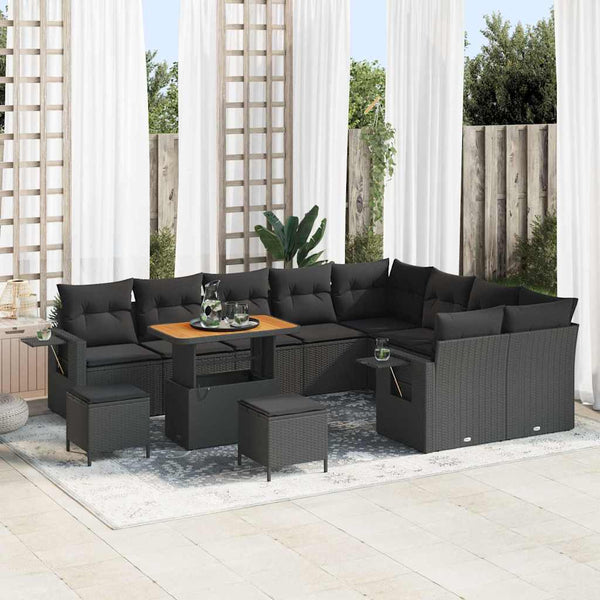 Tuin Sofa Set Met Kussen 12 Pcs 100 X 100 X 71 Cm
