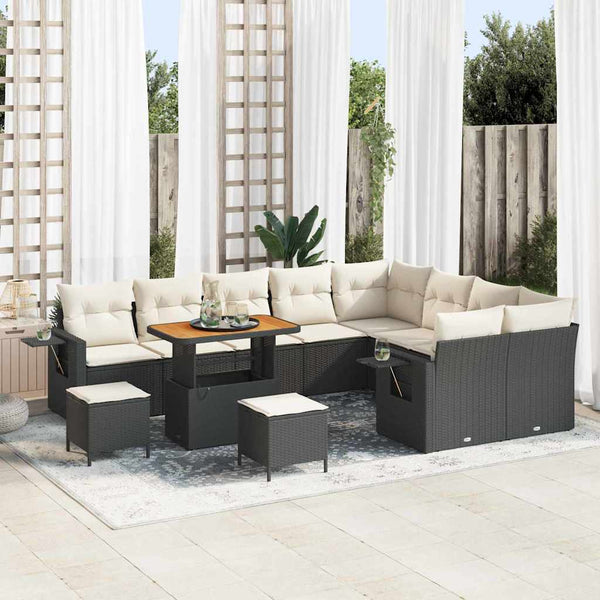 Tuin Sofa Set Met Kussen 12 Pcs 100 X 100 X 71 Cm
