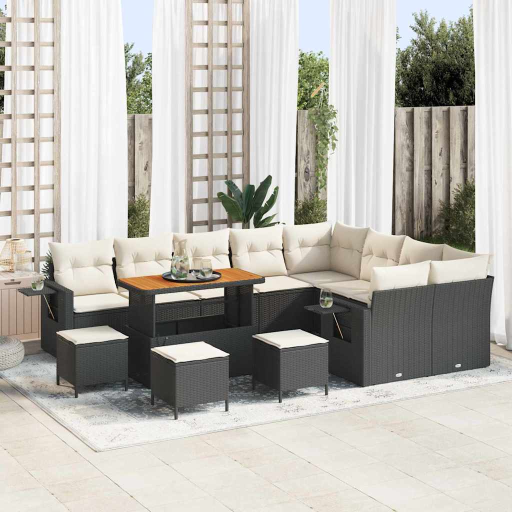 Tuin Sofa Set Met Kussen 12 Pcs 100 X 100 X 71 Cm