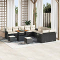 Tuin Sofa Set Met Opslag 13 Pcs Poly Riet