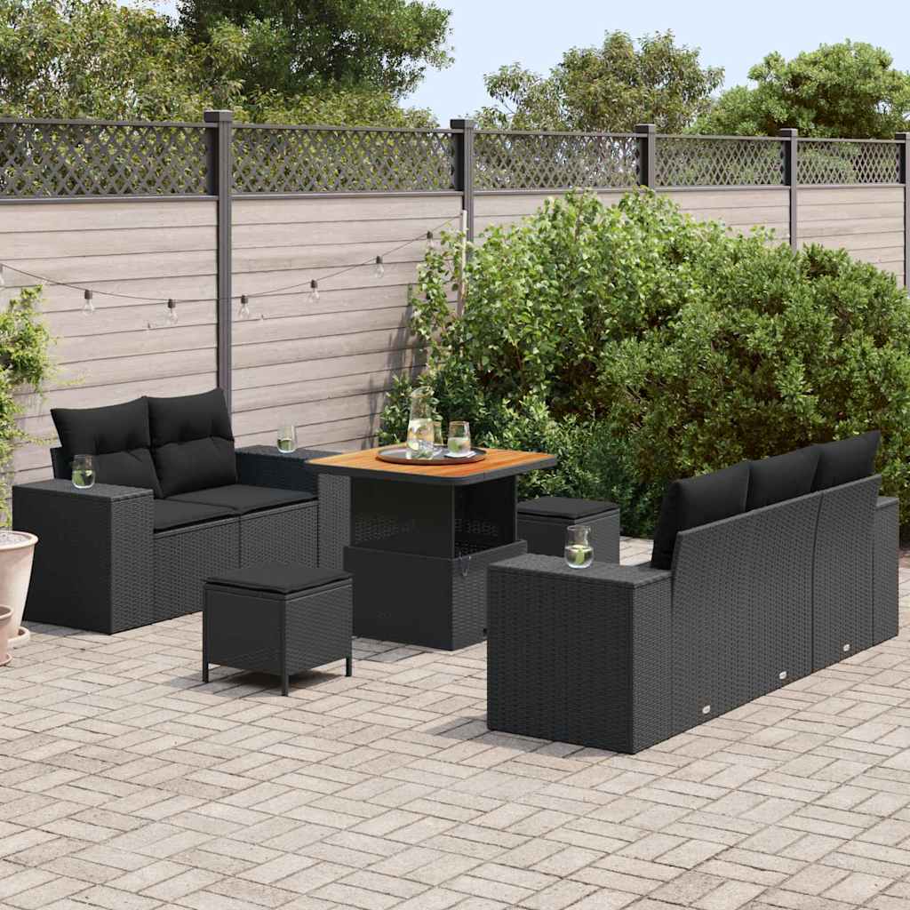 Tuin Sofa Set Met Kussen Met Opslag 8 Pcs 80 X 80 X 71 Cm