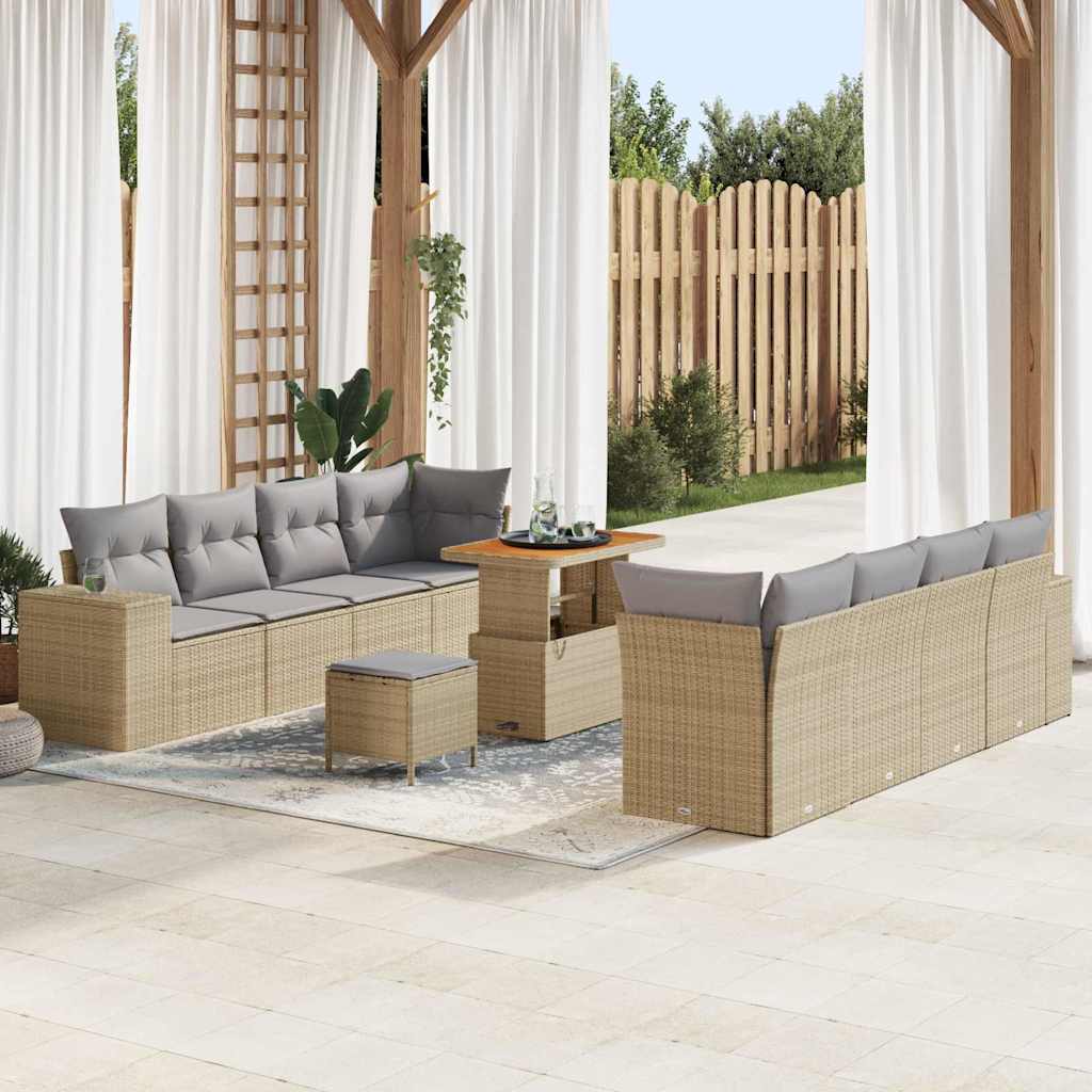 Tuin Sofa Set Met Kussen 11 Pcs 80 X 80 X 71 Cm