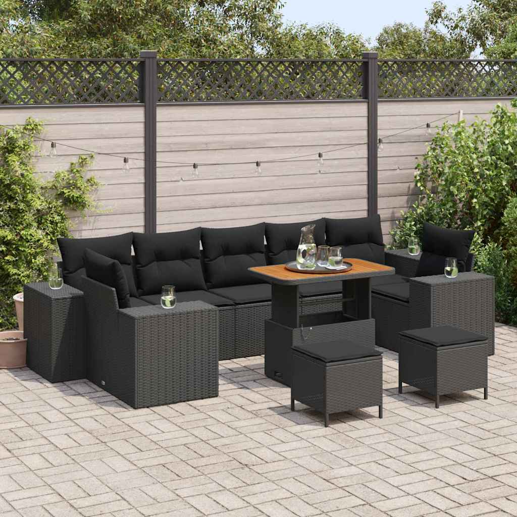 Tuin Sofa Set Met Kussen 10 Pcs 90 X 55 X 71 Cm