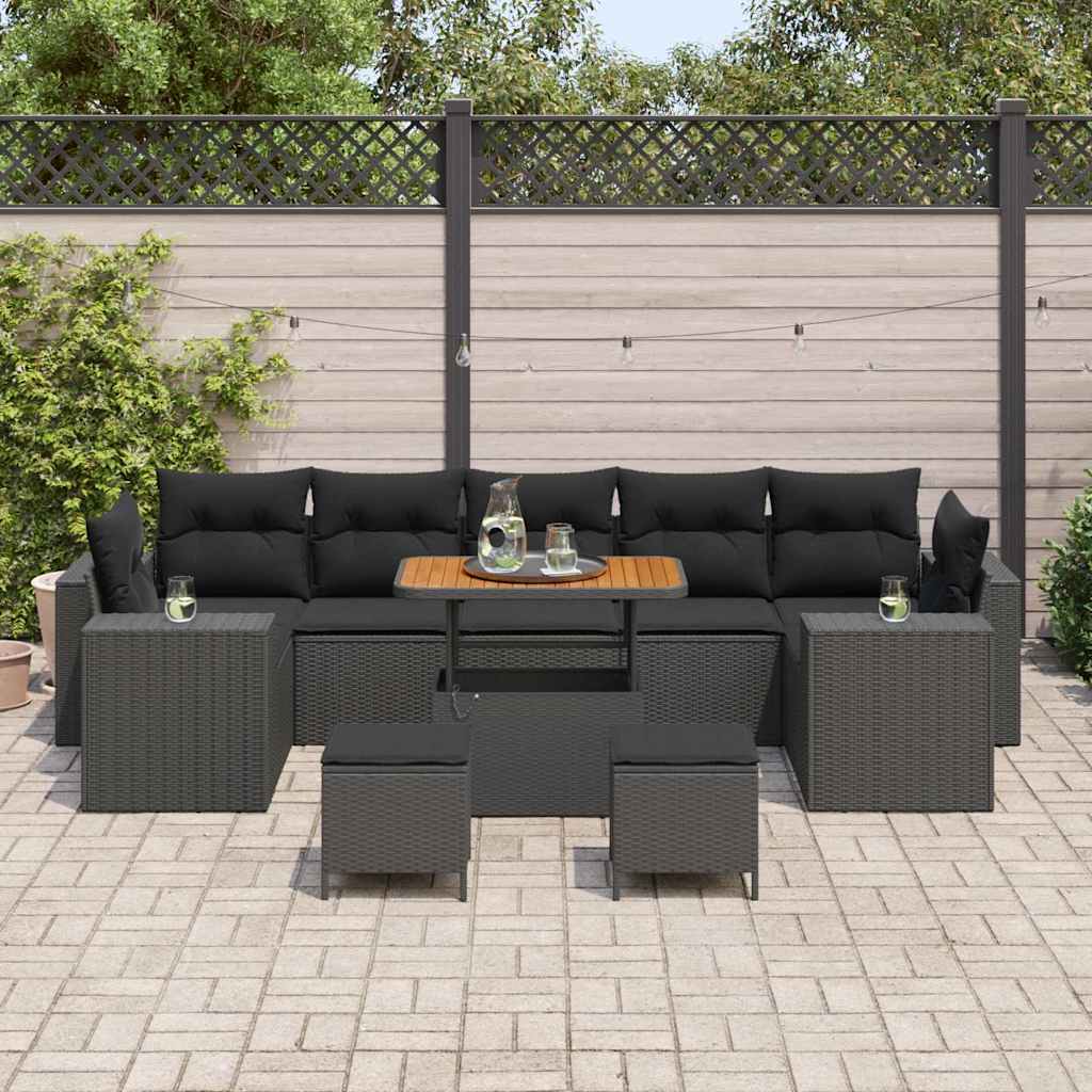 Tuin Sofa Set Met Kussen 10 Pcs 90 X 55 X 71 Cm