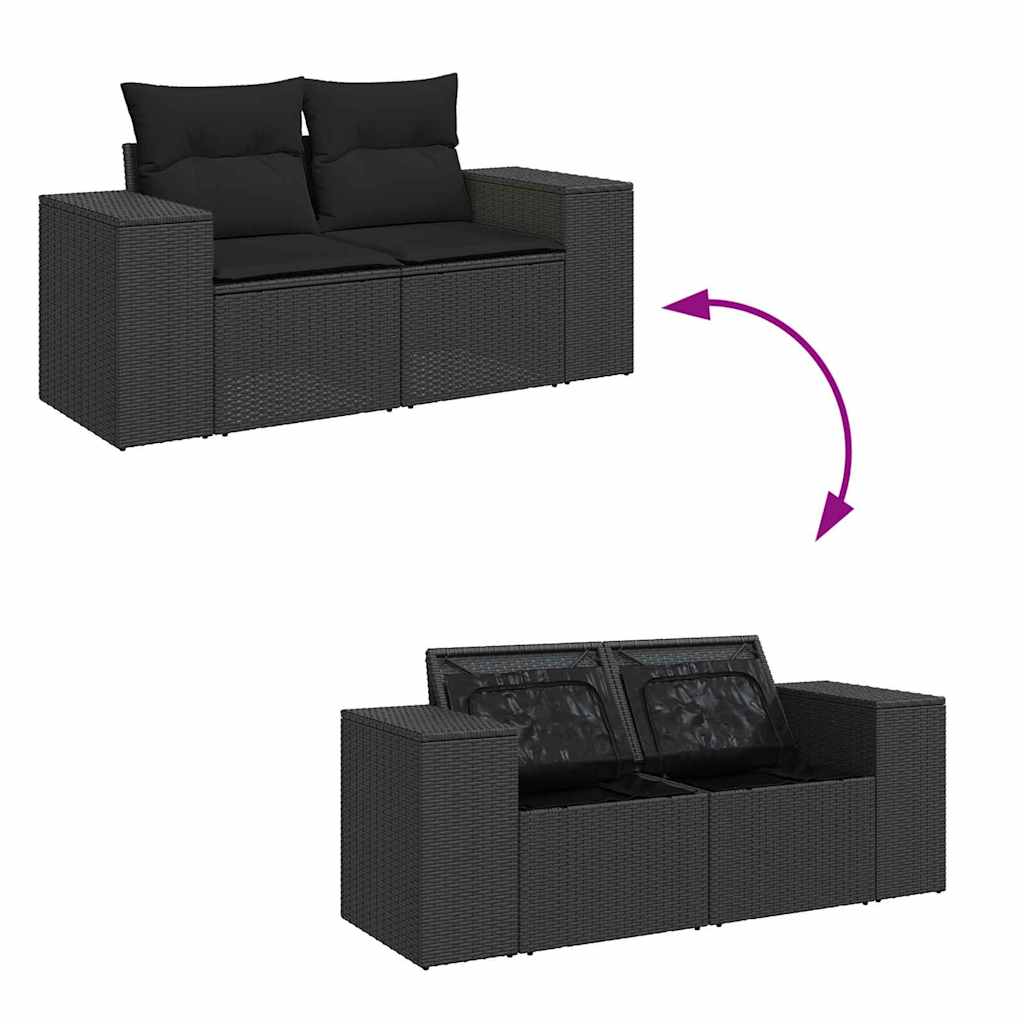 Tuin Sofa Set Met Kussen 10 Pcs 90 X 55 X 71 Cm