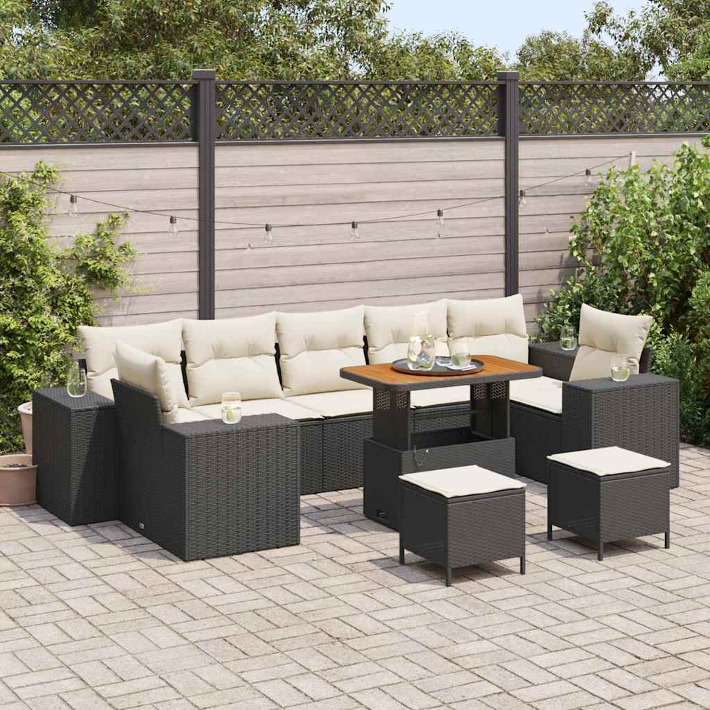 Tuin Sofa Set Met Kussen 10 Pcs 90 X 55 X 71 Cm
